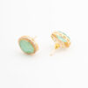 Elegant Mint Stone Pendant Set - Image 3