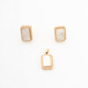 Elegant Off-White Mother of Pearl Pendant Set - Image 4