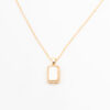 Elegant Off-White Mother of Pearl Pendant Set - Image 2