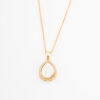 Elegant Off-White Mother of Pearl Pendant Set - Image 2
