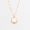 Elegant Off-White Mother of Pearl Pendant Set - Image 2