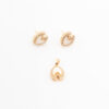 Elegant Mint Mother of Pearl Pendant Set - Image 4
