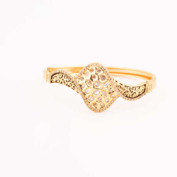 Elegant American Diamond Kada - Image 2