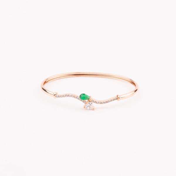 Elegant American Diamond Kada - Image 2