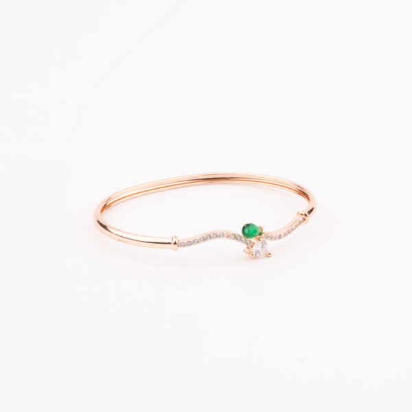 Elegant American Diamond Kada - Image 3